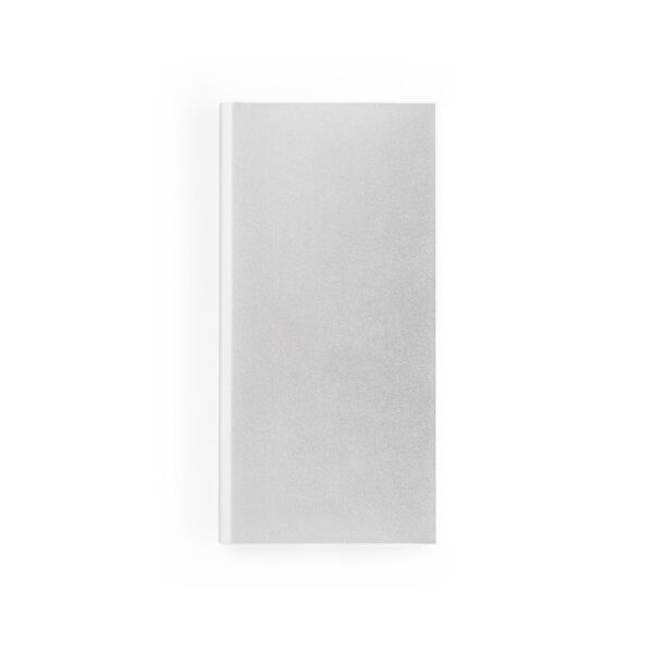 CLERK. 8 000 mAh power banka so solárnym panelom zo 100% recyklovaného hliníka
