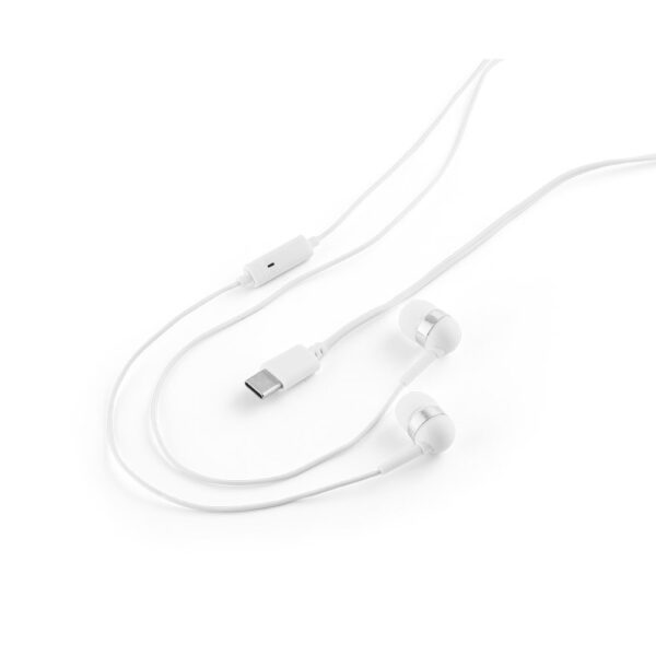 PRESLEY. Slušalice sa USB-C kablom od 1.2 metra i ugrađenim ABS mikrofonom