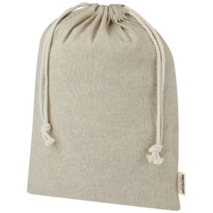 Dárková taška Pheebs z recyklované bavlny s gramáží 150 g/m² velká 4 l