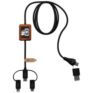 SCX.design C46 5 v 1 CarPlay kábel - Čierna