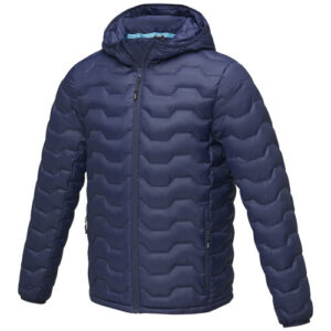 Pánska zateplená bunda Petalite z GRS recyklovaných materiálov - Námornícka modrá, 3XL