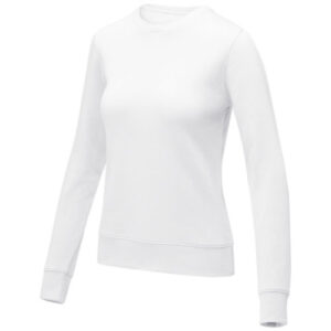 Zenon dámsky sveter s kruhovým výstrihom - Biela, 4XL