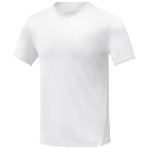 Pánske tričko cool fit s krátkym rukávom Kratos - Biela, 5XL