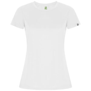 Imola dámske športové tričko s krátkym rukávom - Biela, 2XL