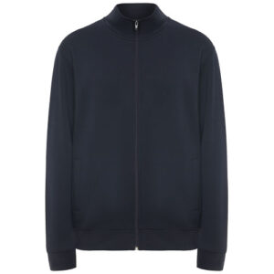 Ulan unisex celorozopínací sveter - Námornícka modrá, 3XL