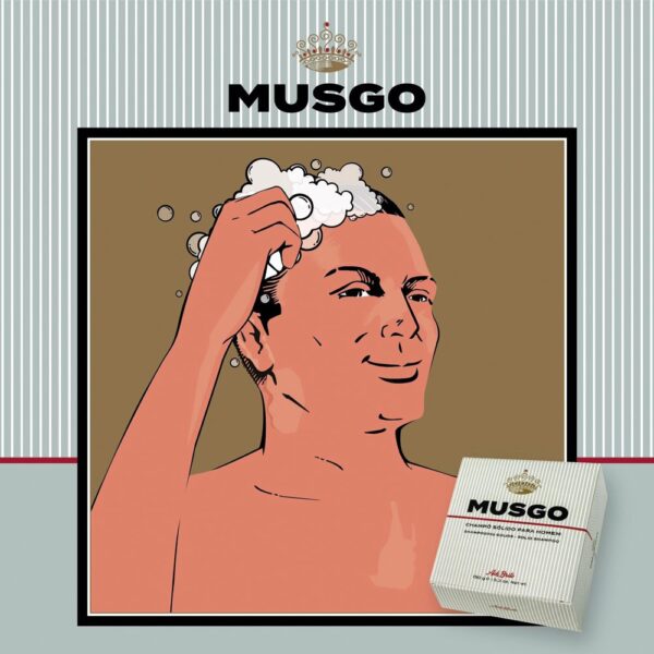 MUSGO II. Šampón s vôňou pre mužov (150 g)