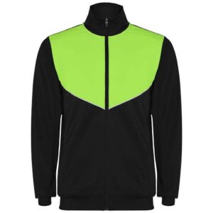 Evans unisex tepláková súprava - Čierna / Limetka, 2XL
