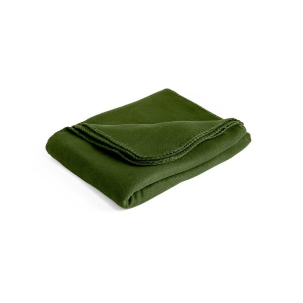 GALLIOT. Polárna deka (180 g/m²) z recyklovaného polyesteru (100% rPET) - Tmavo zelená