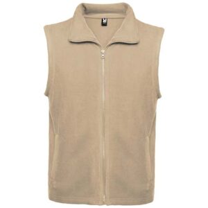 Bellagio unisex flísová vesta - Piesková, 3XL