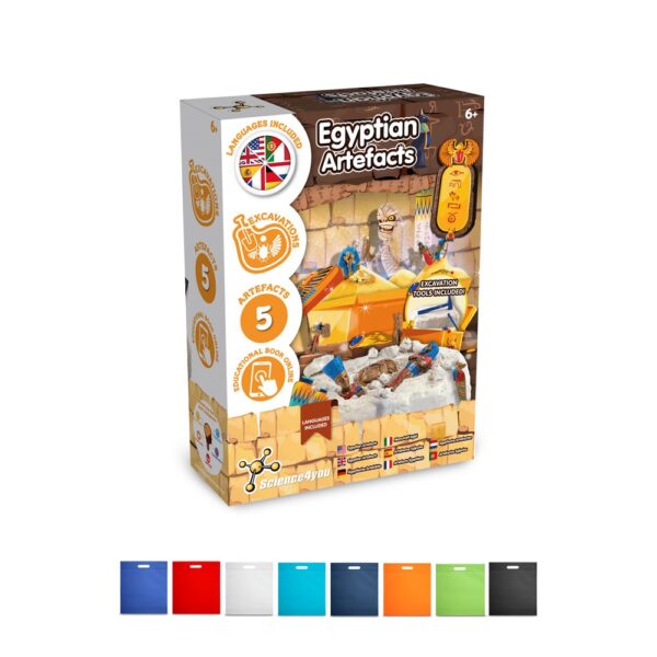 Ancient Egypt Excavation Kit IV. Vzdelávacia hra pre deti dodáva sa s darčekovým vreckom z netkanej textílie (80 g/m²)