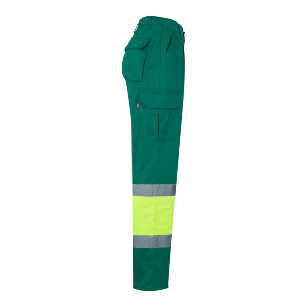 VL POSEIDON LARGE. Dvojfarebné keprové nohavice s viacerými vreckami (210 g/m²) z bavlny (20 %) a polyesteru (80 %)