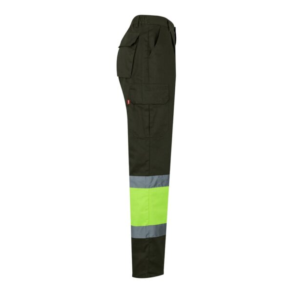 VL POSEIDON LARGE. Dvojfarebné keprové nohavice s viacerými vreckami (210 g/m²) z bavlny (20 %) a polyesteru (80 %)