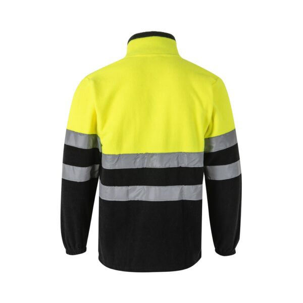 VL EROS. Dvojfarebná fleecová bunda (280 g/m²) z polyesteru (100 %)