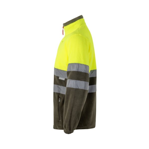 VL EROS. Dvojfarebná fleecová bunda (280 g/m²) z polyesteru (100 %)