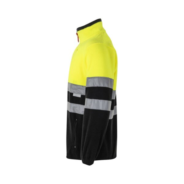 VL EROS LARGE. Dvojfarebná fleecová bunda (280 g/m²) z polyesteru (100 %)