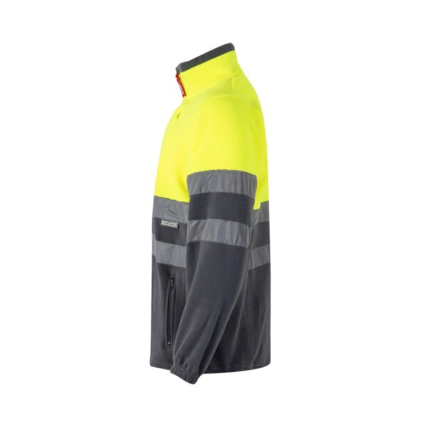 VL EROS LARGE. Dvojfarebná fleecová bunda (280 g/m²) z polyesteru (100 %)