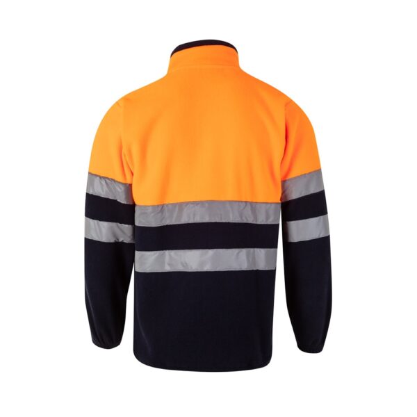 VL EROS LARGE. Dvojfarebná fleecová bunda (280 g/m²) z polyesteru (100 %)