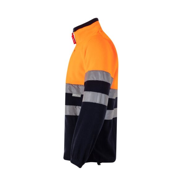 VL EROS LARGE. Dvojfarebná fleecová bunda (280 g/m²) z polyesteru (100 %)