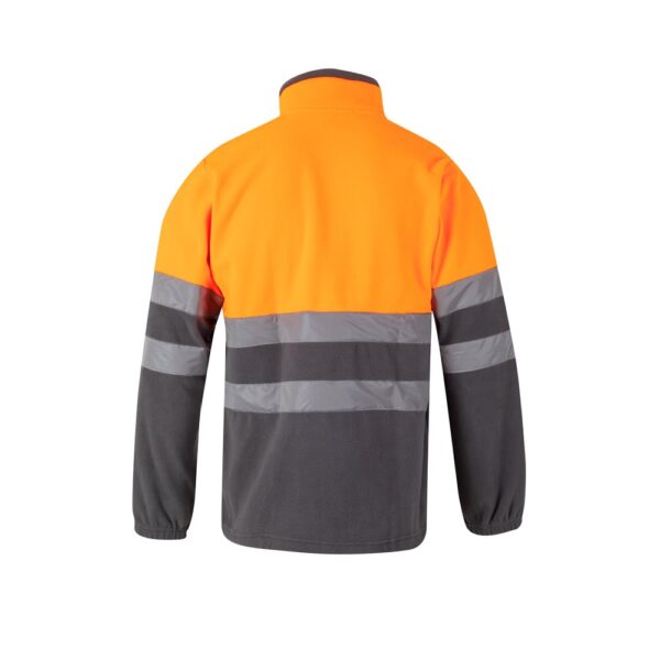 VL EROS LARGE. Dvojfarebná fleecová bunda (280 g/m²) z polyesteru (100 %)