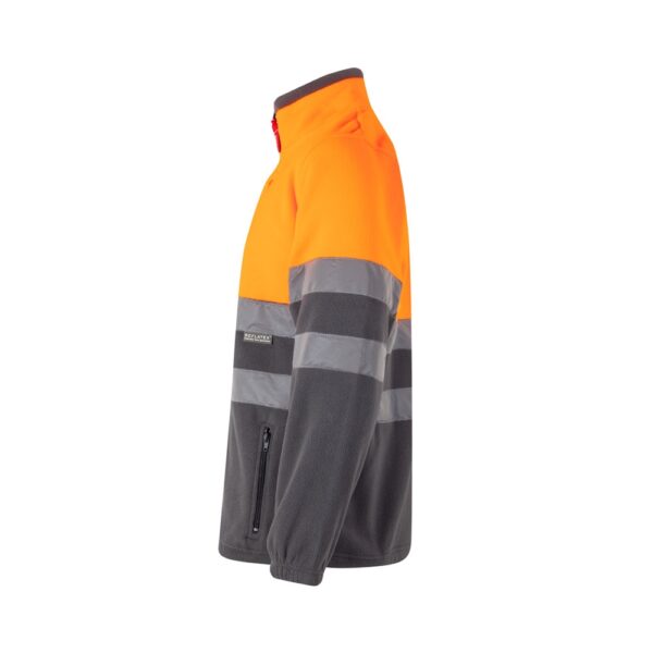 VL EROS LARGE. Dvojfarebná fleecová bunda (280 g/m²) z polyesteru (100 %)