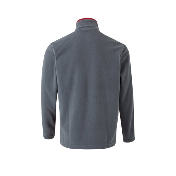 VL GERAS. Dvojfarebná fleecová bunda (220 g/m²) z polyesteru (100 %)