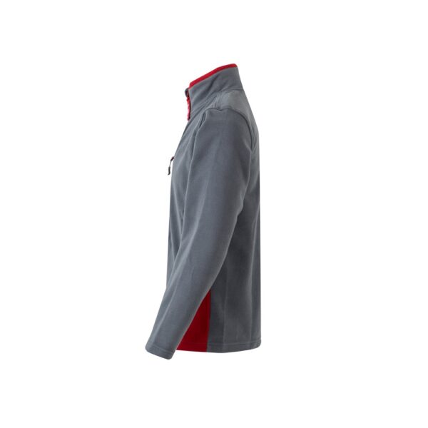 VL GERAS. Dvojfarebná fleecová bunda (220 g/m²) z polyesteru (100 %)