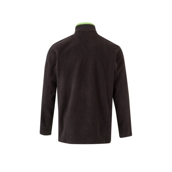 VL GERAS. Dvojfarebná fleecová bunda (220 g/m²) z polyesteru (100 %)