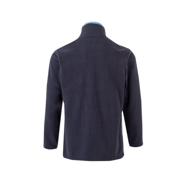 VL GERAS. Dvojfarebná fleecová bunda (220 g/m²) z polyesteru (100 %)