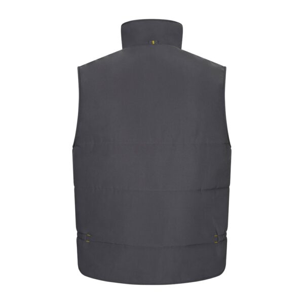 VL NERGAL. Dvojfarebná vyteplená vesta s viacerými vreckami (120 g/m²) z polyesteru (100 %)