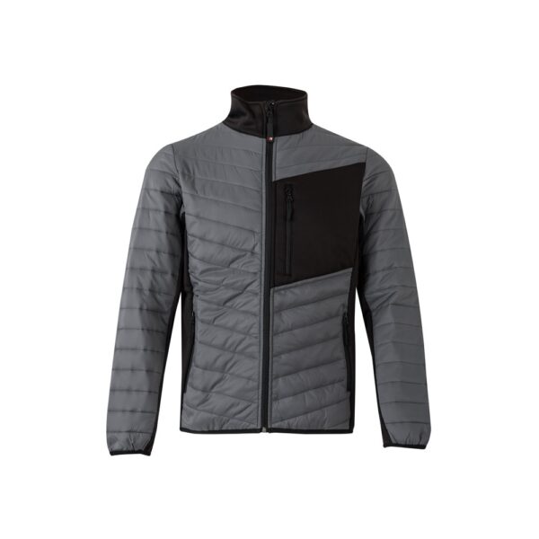 VL RAIJIN. Zateplená bunda (265 g/m²) z polyesteru (100 %) - Sivá, XS
