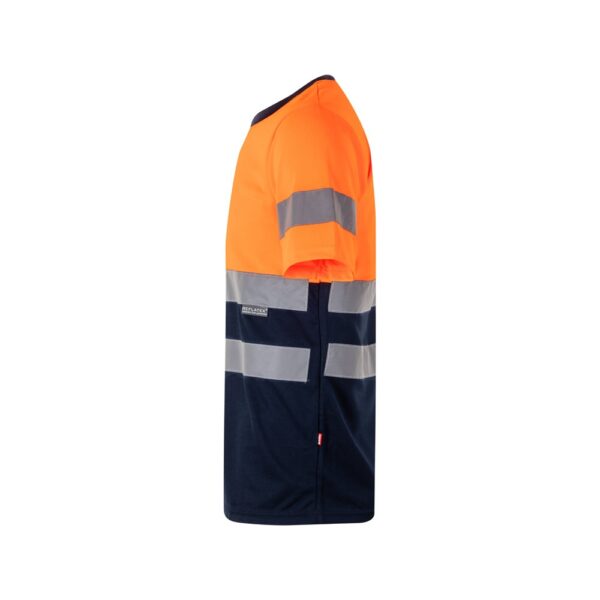 VL BRAHMA LARGE. Dvojfarebné technické tričko s vtáčím okom (140 g/m²), z polyesteru (100%)
