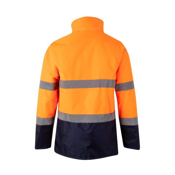 VL THEMIS. Dvojfarebná parka (190 g/m²) z polyesteru (100 %) s PU záterom