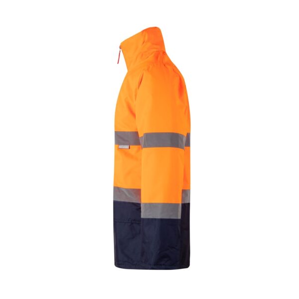 VL THEMIS. Dvojfarebná parka (190 g/m²) z polyesteru (100 %) s PU záterom