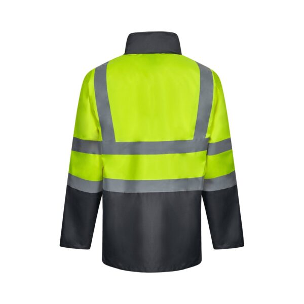 VL JUNO. Dvojfarebná parka 4 v 1 (180 g/m²) z polyesteru (100 %) s PU záterom