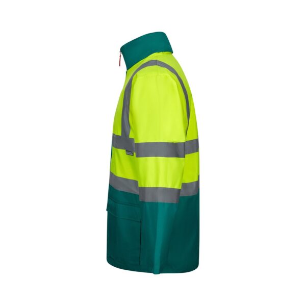 VL JUNO. Dvojfarebná parka 4 v 1 (180 g/m²) z polyesteru (100 %) s PU záterom