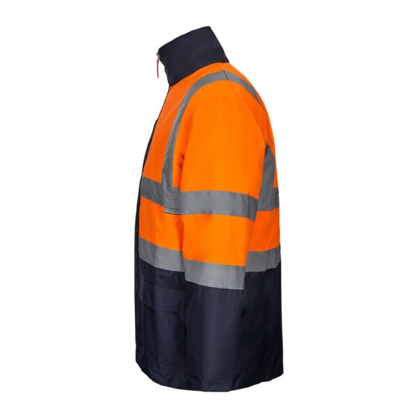 VL JUNO. Dvojfarebná parka 4 v 1 (180 g/m²) z polyesteru (100 %) s PU záterom