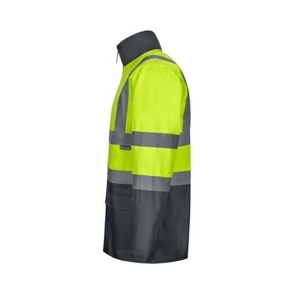 VL JUNO LARGE. Dvojfarebná parka 4 v 1 (180 g/m²) z polyesteru (100 %) s PU záterom