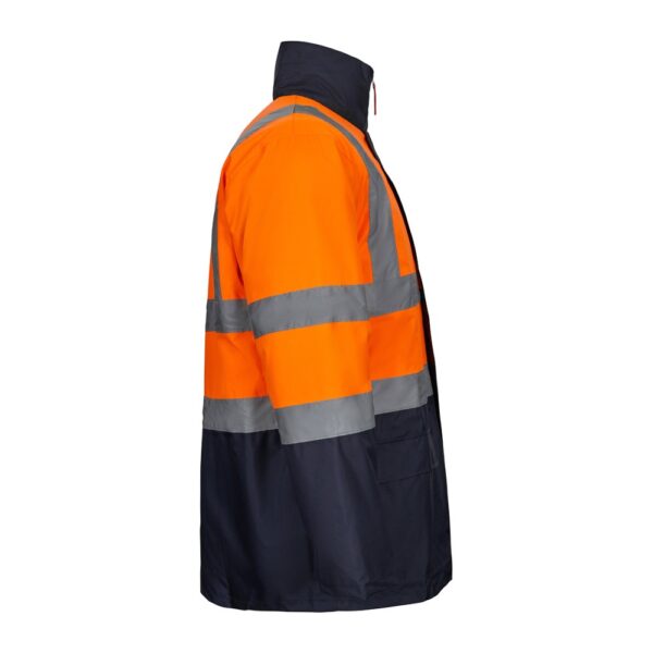 VL JUNO LARGE. Dvojfarebná parka 4 v 1 (180 g/m²) z polyesteru (100 %) s PU záterom