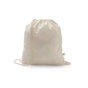 SALAMANCA. Taška na batoh zo recyklovaná bavlnená (70%) a polyesteru (30 % rPET) (150 g/m²)