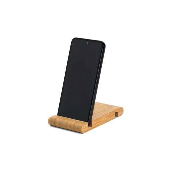 HABER. Bambusový držiak na mobilný telefón
