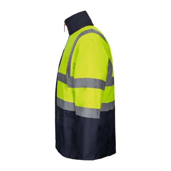 VL JUNO LARGE. Dvojfarebná parka 4 v 1 (180 g/m²) z polyesteru (100 %) s PU záterom