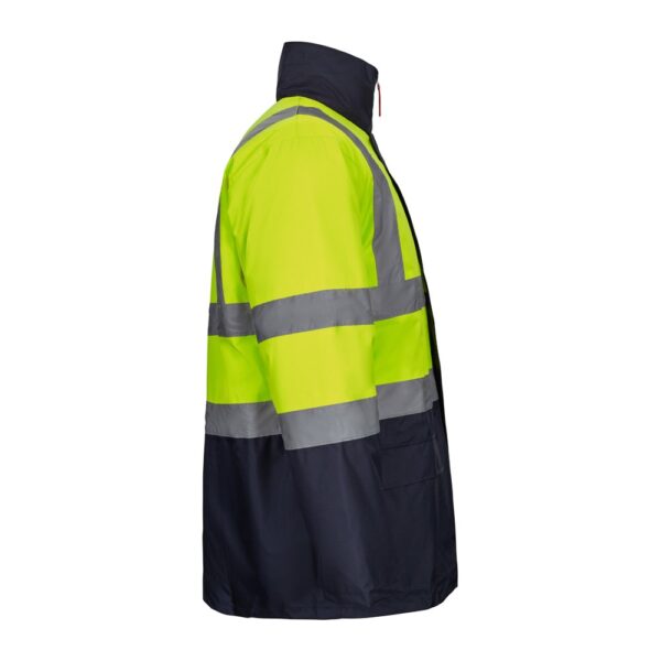 VL JUNO LARGE. Dvojfarebná parka 4 v 1 (180 g/m²) z polyesteru (100 %) s PU záterom
