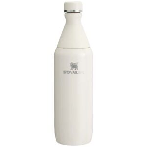 Fľaša na vodu s objemom 600 ml Stanley All Day Slim - Krémová