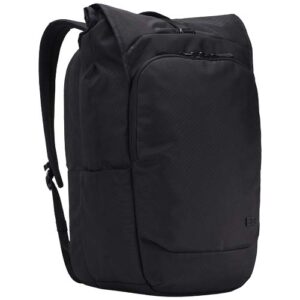 Case Logic Variate 17" recyklovaný rozšíriteľný batoh na notebook s rolovacím vrškom - Čierna