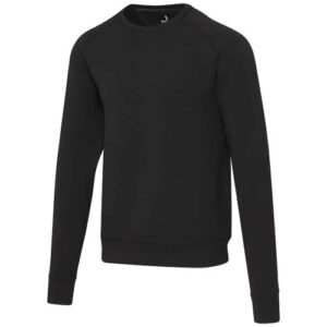 Yukon unisex športový sveter s okrúhlym výstrihom - Čierna, 2XS