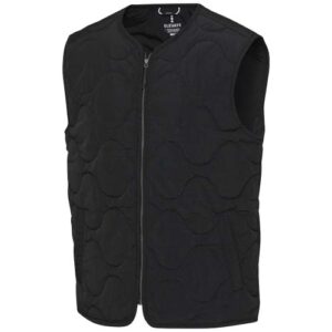 Quartz GRS recyklovaná unisex prešívaná vesta - Čierna, 2XS