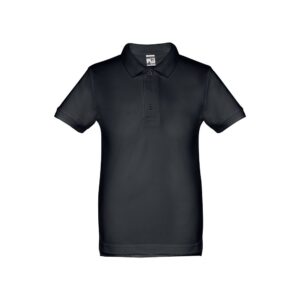 ADAM KIDS II. Polo tričko s krátkym rukávom z bavlny pre deti (unisex) - Tmavo modrá, 12