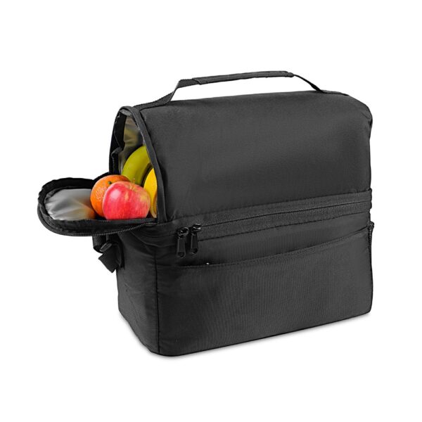 ZIPPERS COOLER. Chladiaca taška 8'5 l z 300D a 840D Jacquard
