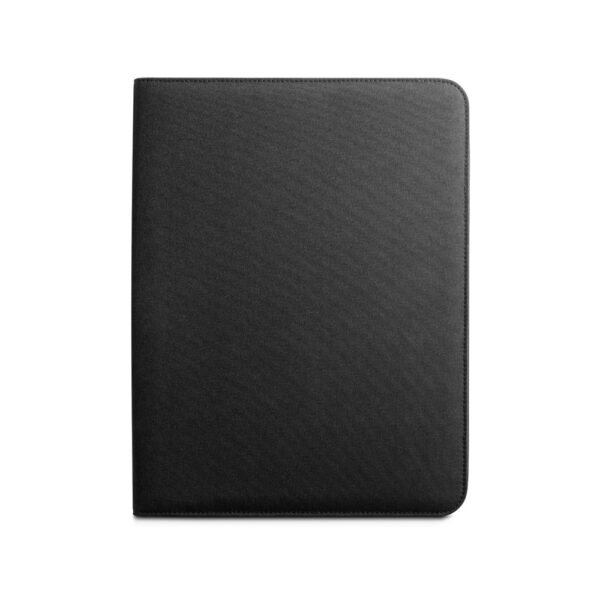 EMERGE FOLDER. Zakladač A4 z recyklovaného polyesteru (100 % rPET) 300D so zipsom